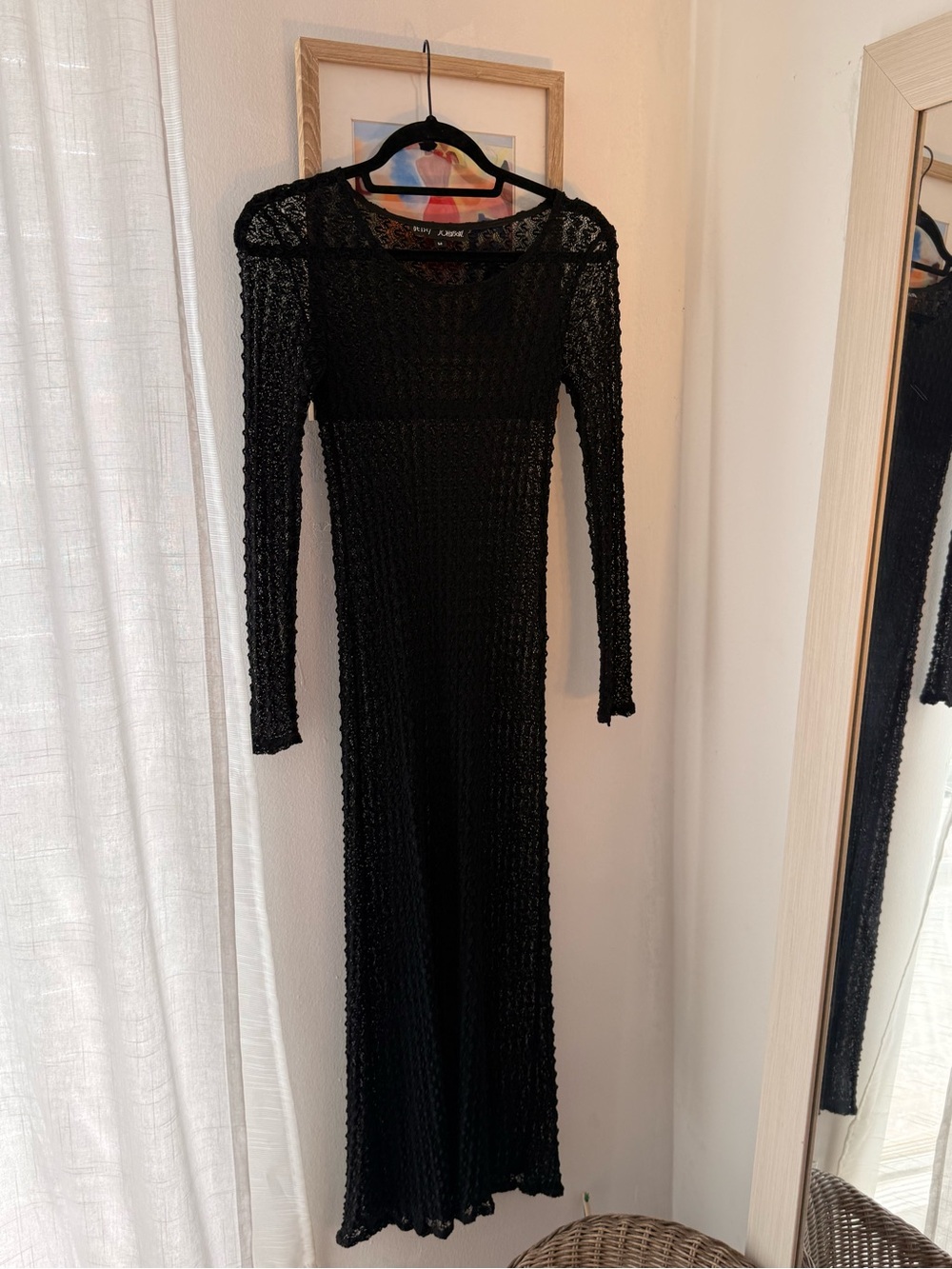 Rare Vintage Betsey Johnson Lace Crochet Dress - Picture 6 of 9
